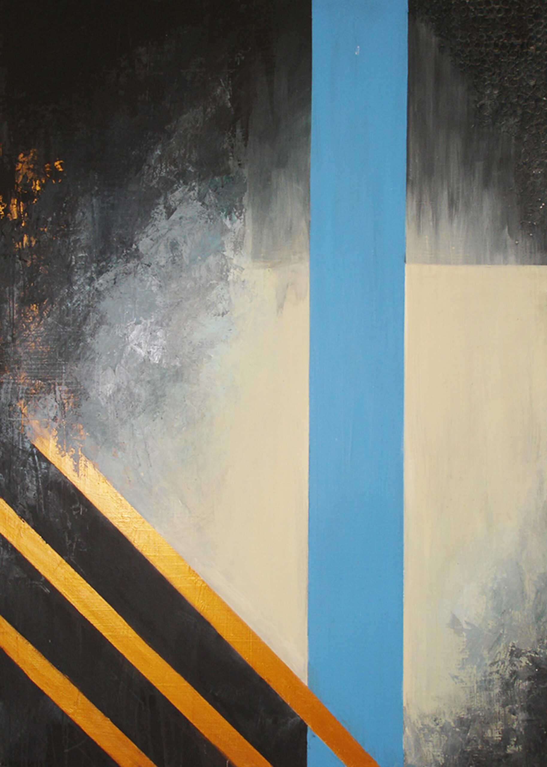 Miejsce i czas - 140x100 cm || akryl na desce